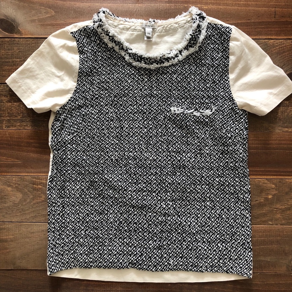 J.Crew Silk and Tweed, Cotton Shirt